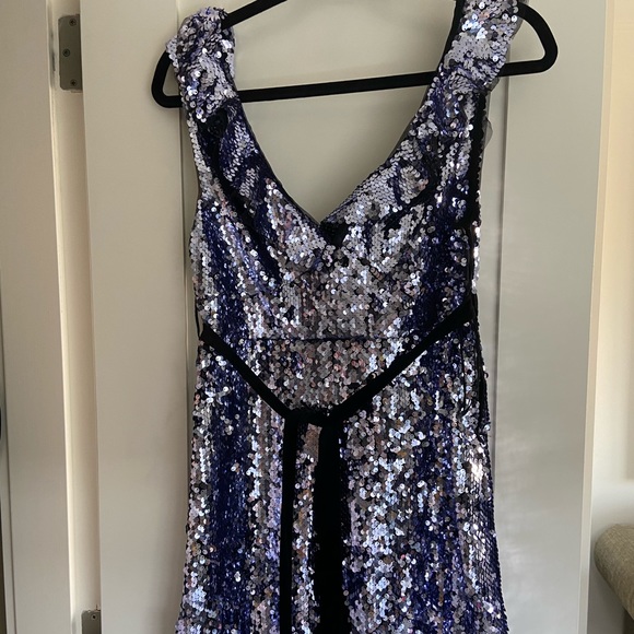 NWOT Free People Siren Sequin Dress Perfect Holiday Dress - Picture 3 of 6